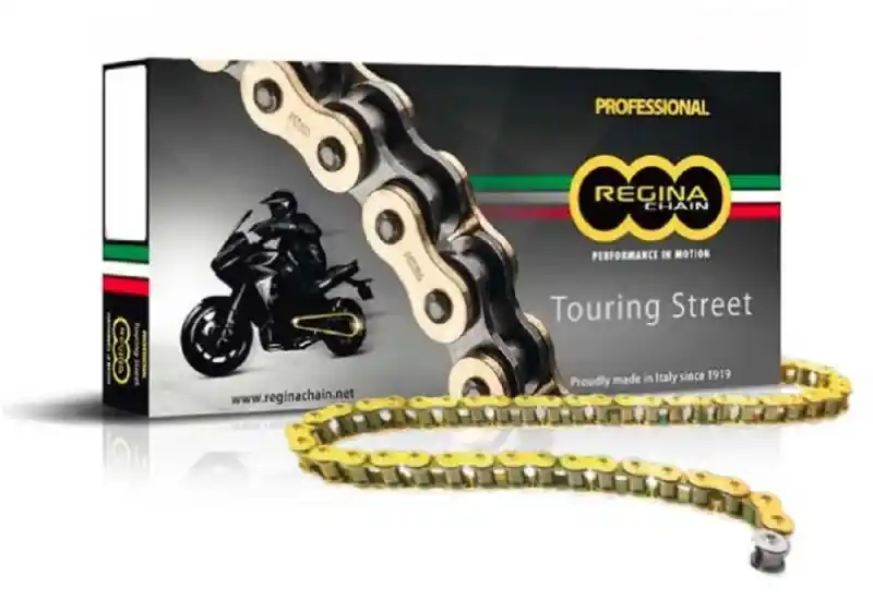 Cagiva 125 mito 125 catena regina 135zrt 116 maglie passo 520 oro 1990 2010 Popolare