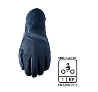 Spedito Oggi Guanti donna five milano evo wp black (xl)