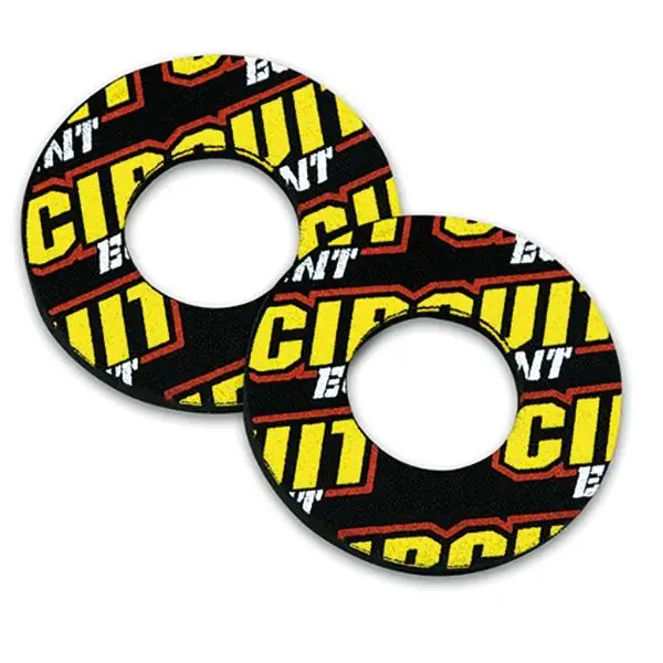 Coppia grip donutz black circuit manopole Subito Disponibile
