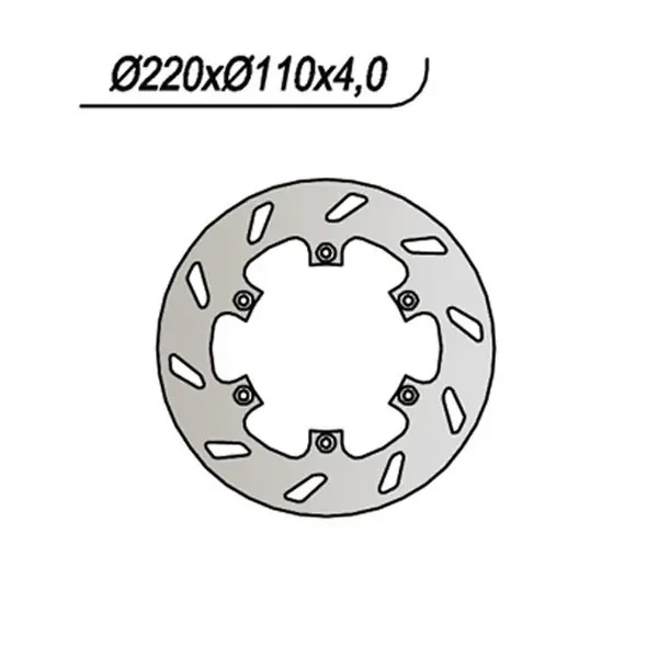Aprilia rx (gf/ht/mt) 125 disco freno posteriore ng 288 1989 2000 Spedizione Espresso