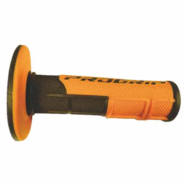 Offerta Manopole cross progrip 801 dual density arancio ø mm 22-25 / lungo mm 115