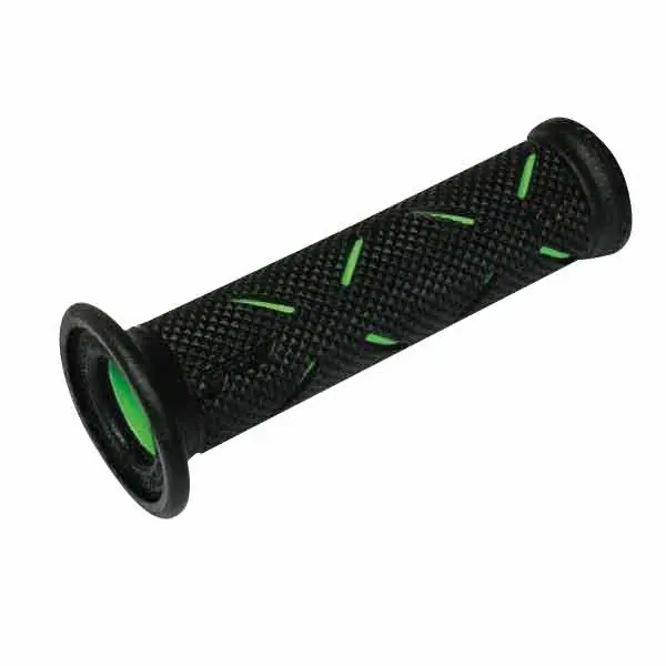Acquista Ora Manopole strada progrip 717 dual density verde ø 22-25mm lunghezza 122mm open