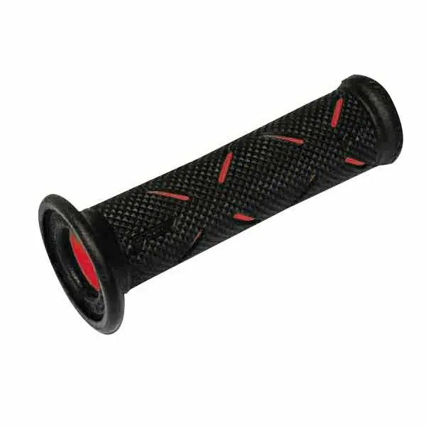Manopole racing progrip 717 dual density rosso ø 22-25mm lunghezza 122mm open Prezzo Di Fabbrica