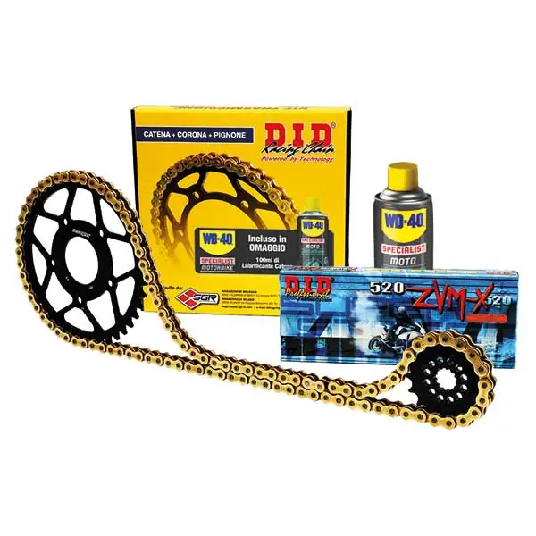 Bestseller Triumph daytona (t385-t806lx) 650 kit standard con catena did 525vx corona acciaio 2005 2005