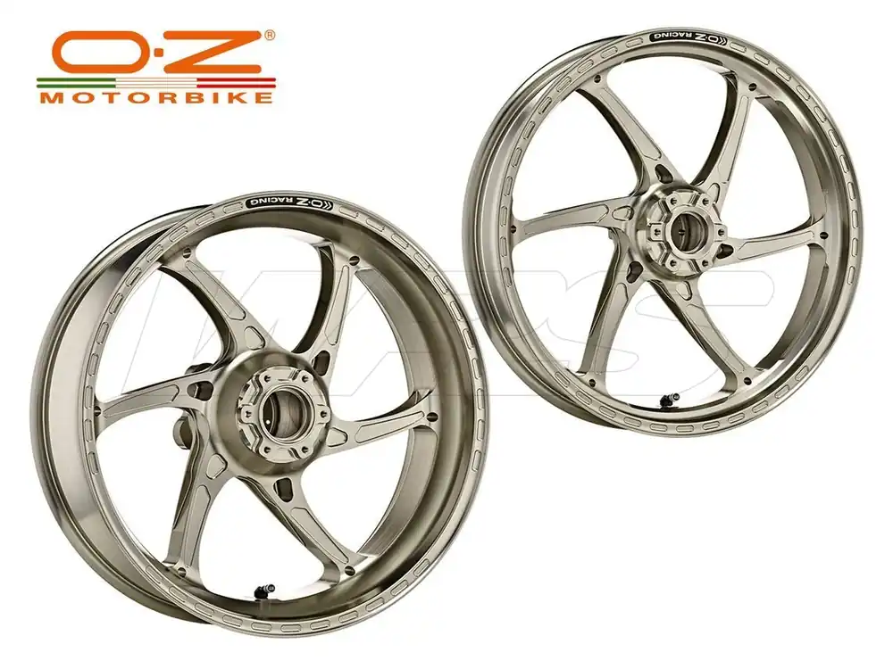 Nuovo Arrivo COPPIA CERCHI ALLUMINIO GASS RS-A OZ RACING SUZUKI GSX-R 1300 HAYABUSA 2013-2018 (ABS)-