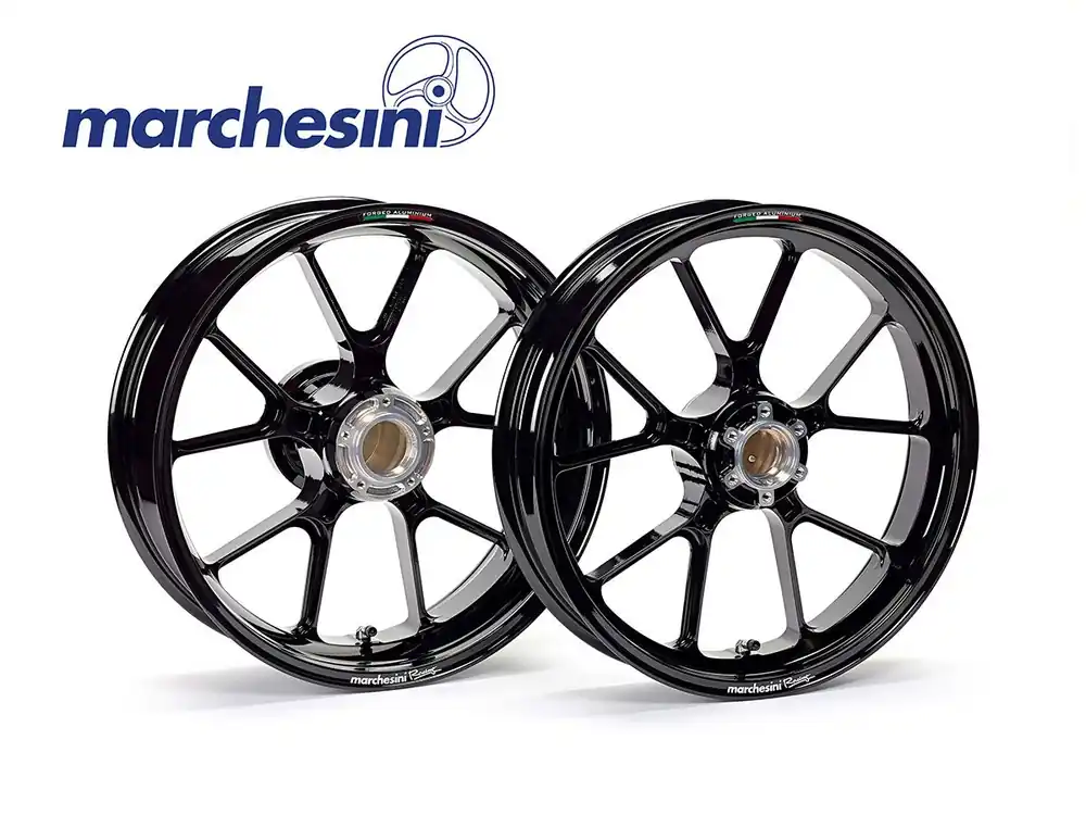 COPPIA CERCHI MAGNESIO MARCHESINI M10RS CORSE SUZUKI GSX R 600 DOPO 2011- Novità