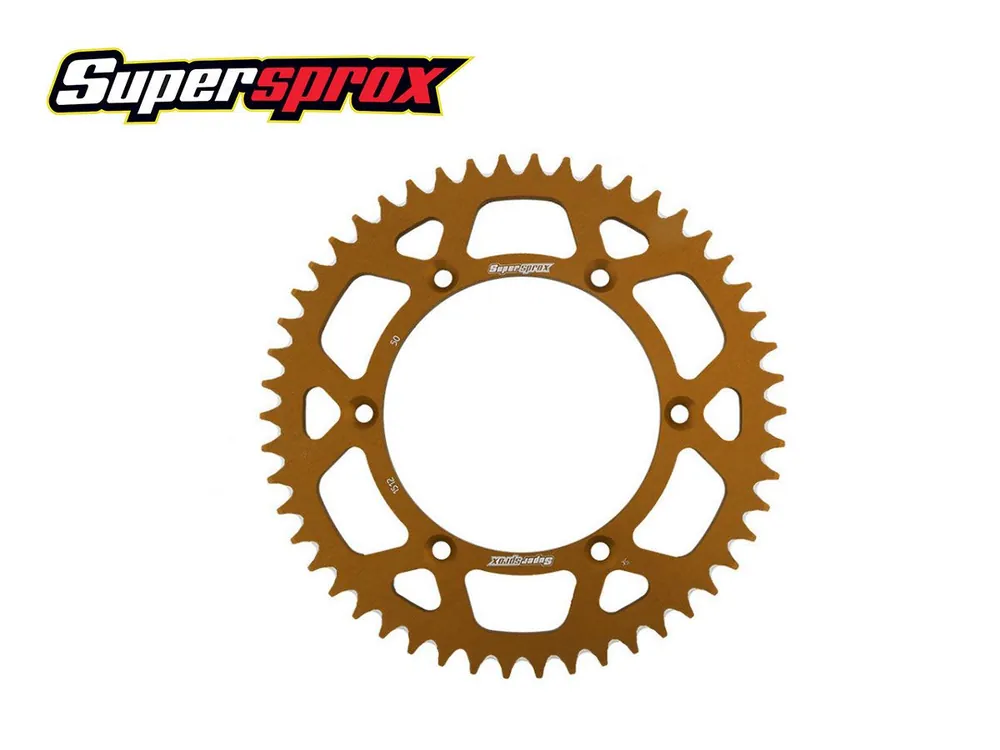 Ultima Occasione CORONA PASSO 420 ALLUMINIO 56 SUPERSPROX BRONZO HONDA CR RB 80 1985-1985-