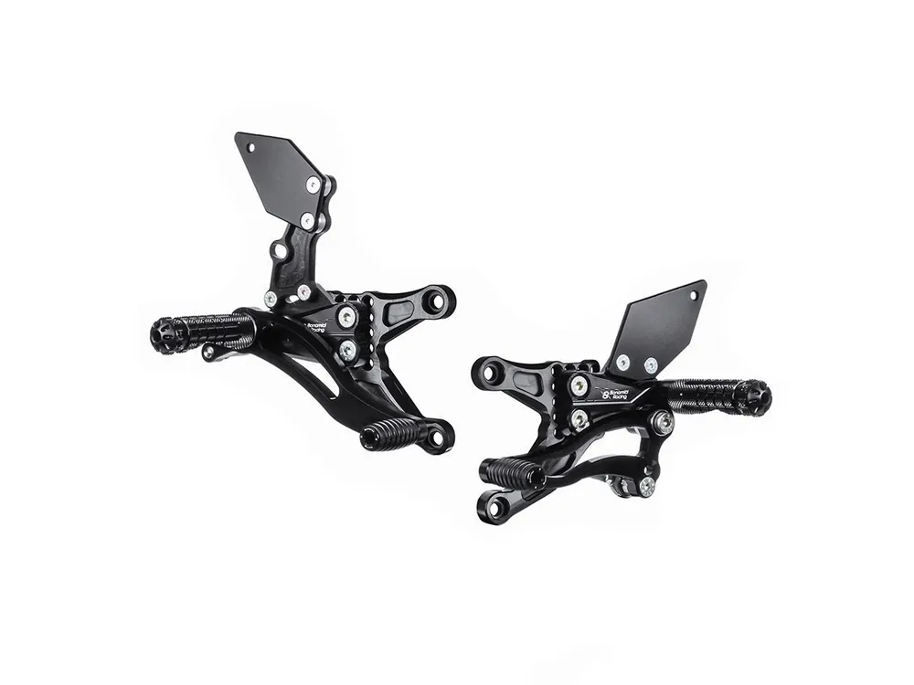 PEDANE ARRETRATE BONAMICI RACING REGOLABILI KAWASAKI ZX-6R 2020-2025- Non Perdere