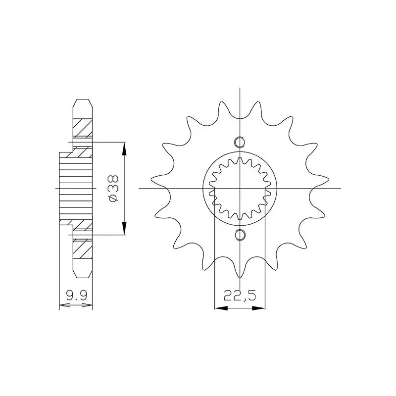 PIGNONE P520 - Z15 (DIS.00513) Promozione Esclusiva