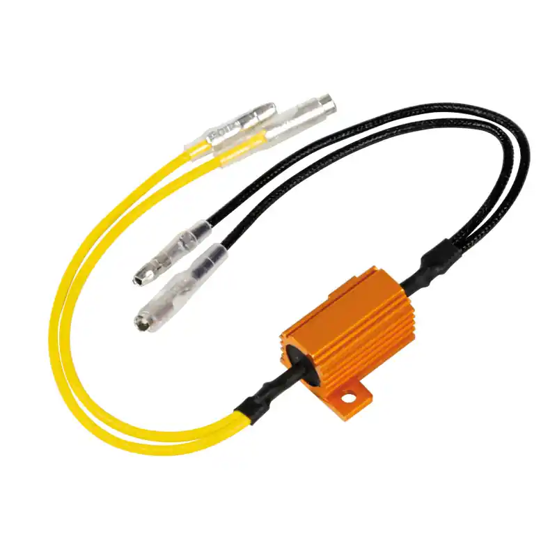 RESISTENZE PRE-CABLATE CON CONNETTORI RAPIDI, 2 PZ - 12V - 6 OHM - 25 W Offerta Del Giorno