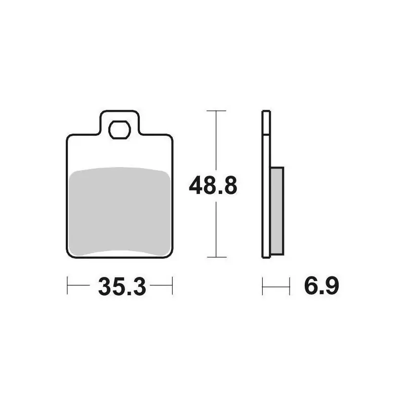 Ultima Occasione PASTIGLIE FRENO SBS 142HF