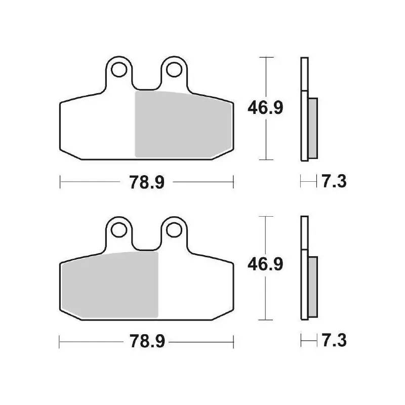 Offerta Limitata PASTIGLIE FRENO SBS 179MS