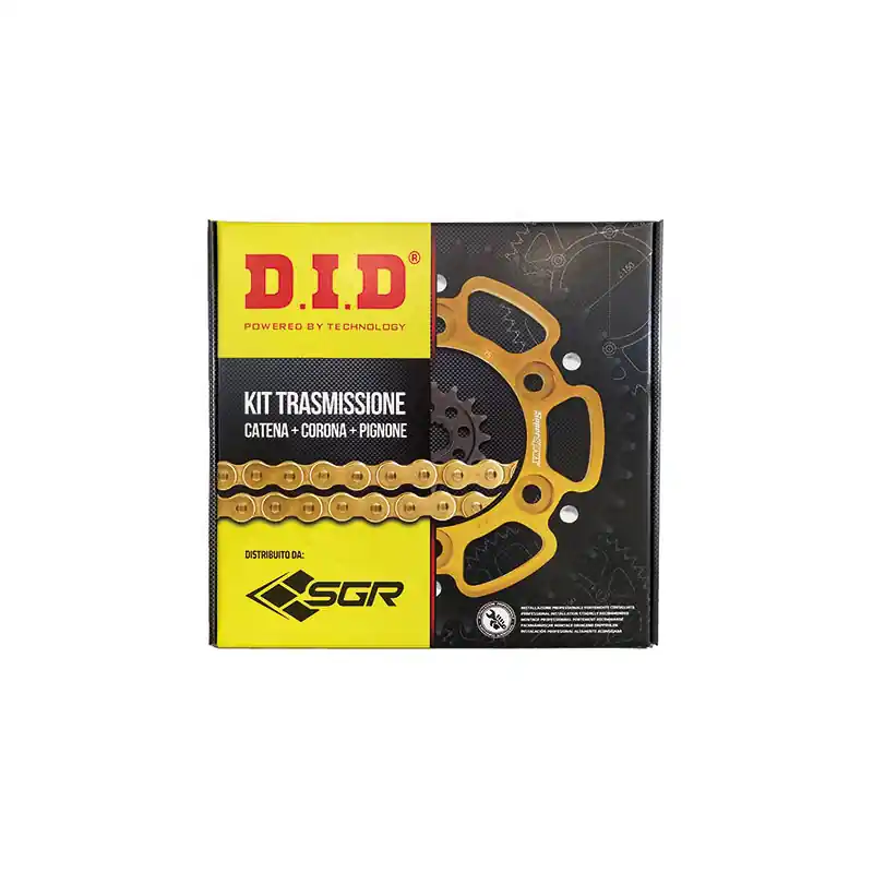 Professionale KIT TRASMISSIONE S-AC+2 17-48-114 DID530VX (G&B) R Per: TRIUMPH 900 Sprint Carb. (T388)