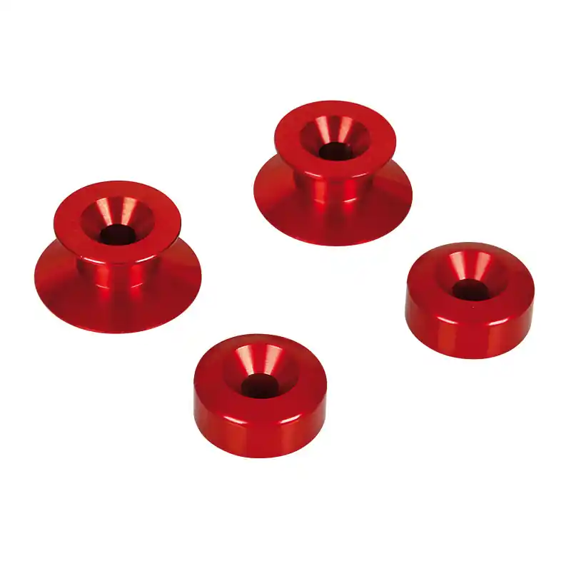 Ultima Occasione KIT SUPPORTI CAVALLETTO - 6/8 MM - ROSSO