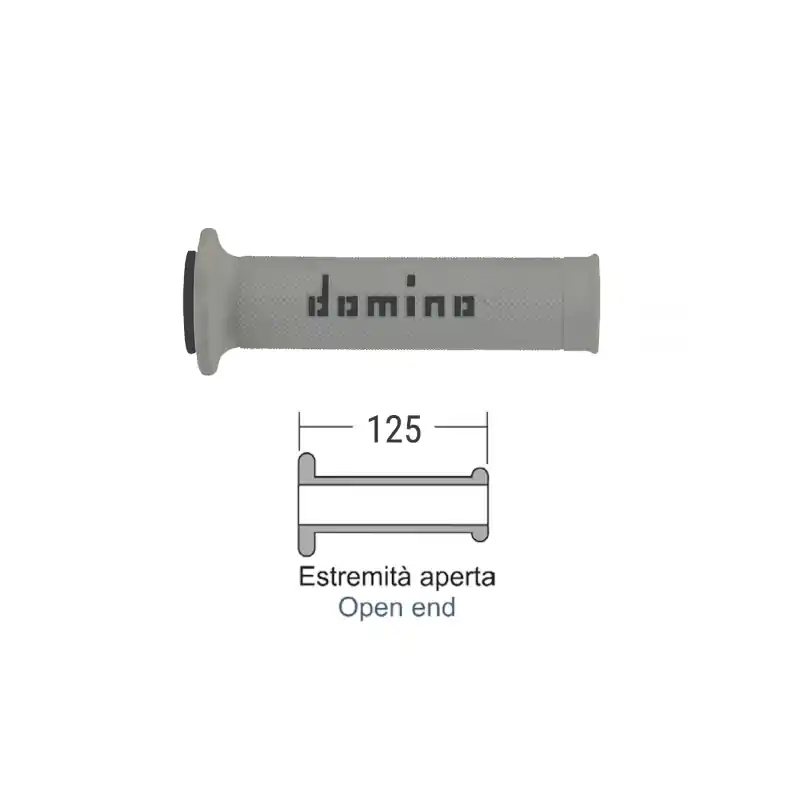 Quantità Limitata MANOPOLE DOMINO STRADALI GRIGIO/NERO