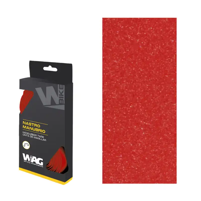COPPIA NASTRI MANUBRIO BASIC - ROSSO Ordina Subito
