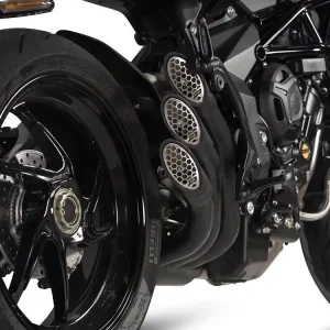 TERMINALE SCARICO QD EXHAUST POWERGUN DARK MV AGUSTA BRUTALE 800 RR 2016-2022- Compra Online