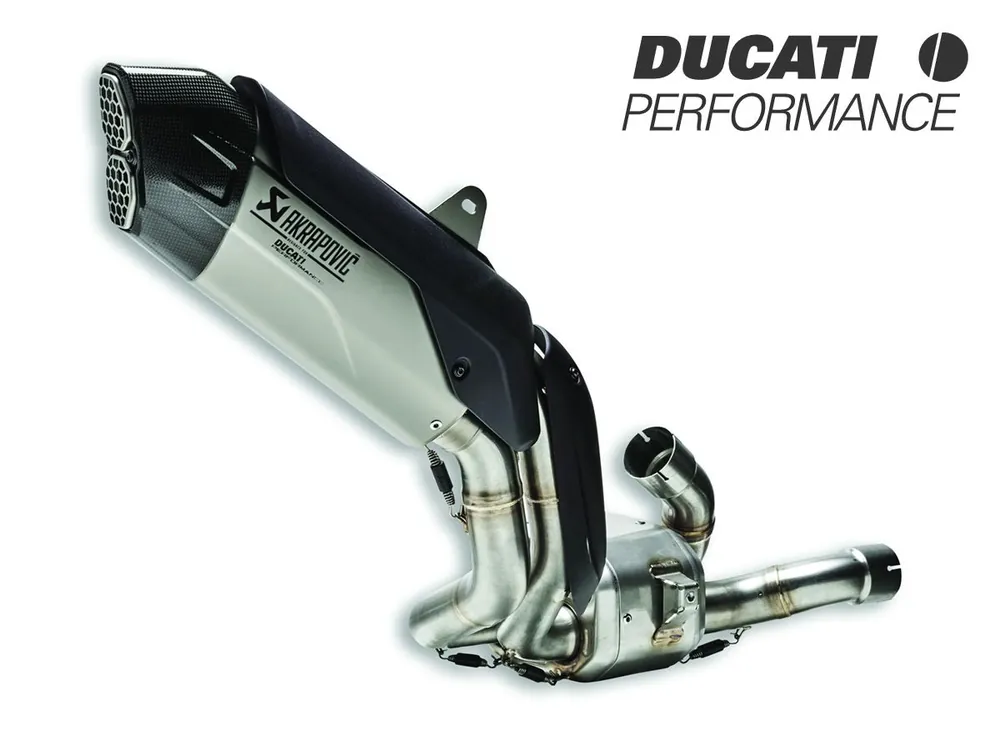 SCARICO COMPLETO AKRAPOVIC DUCATI PERFORMANCE DUCATI MULTISTRADA V4 RALLY 2023-2024- Solo Oggi