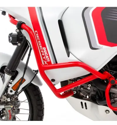 Affare Paramotore rosso alto Wunderlich per Ducati Desert X-