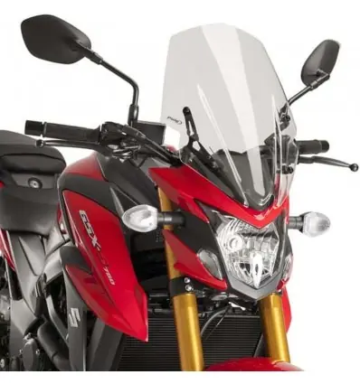 Offerta Limitata Cupolino Puig Touring trasparente per Suzuki GSX-S 750 dal 2017-