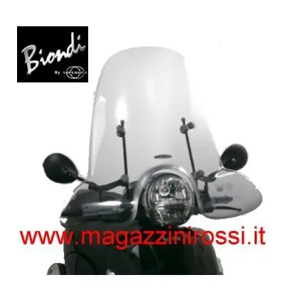 Direttamente Dal Produttore Parabrezza Biondi Club per Vespa GTS300-