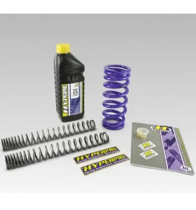Kit completo molle progressive Hyperpro per Triumph Tiger 900 99-00-Nero Ordina Subito