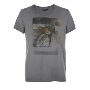A Buon Prezzo T-Shirt Rude Riders da uomo International Speedway con stampa-S