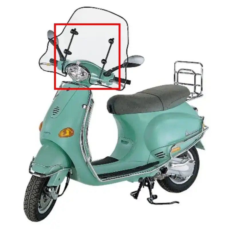Attacchi parabrezza | Piaggio Vespa e Liberty Compra Online