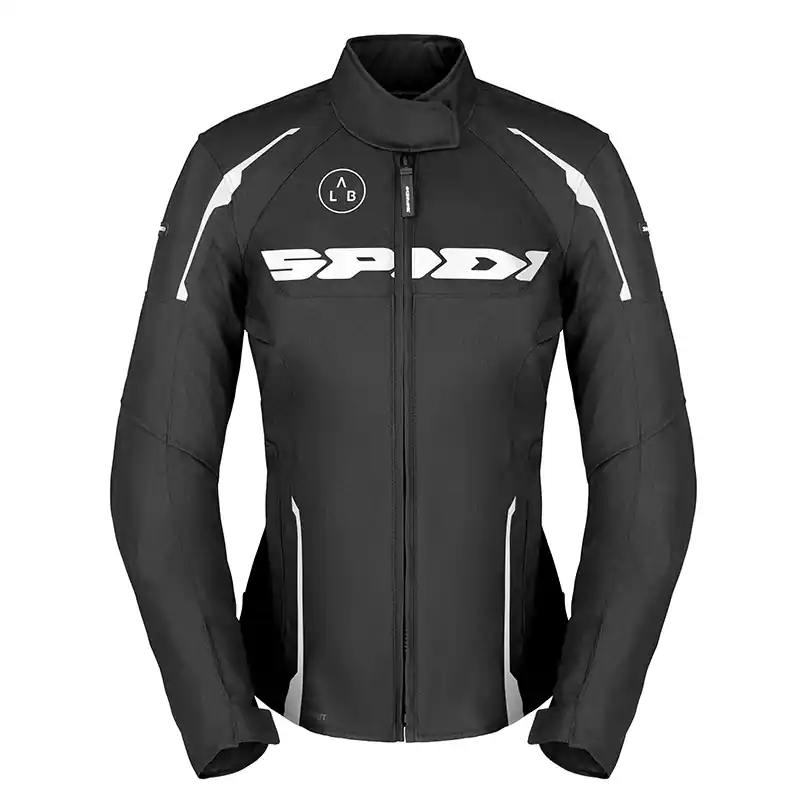 Subito Disponibile Giacca Donna Spidi Dragon H2Out nero bianco-XS