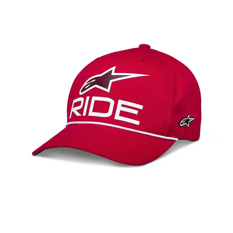 Consegna Rapida Cappellino Alpinestars Ride Comp Snapback rosso-