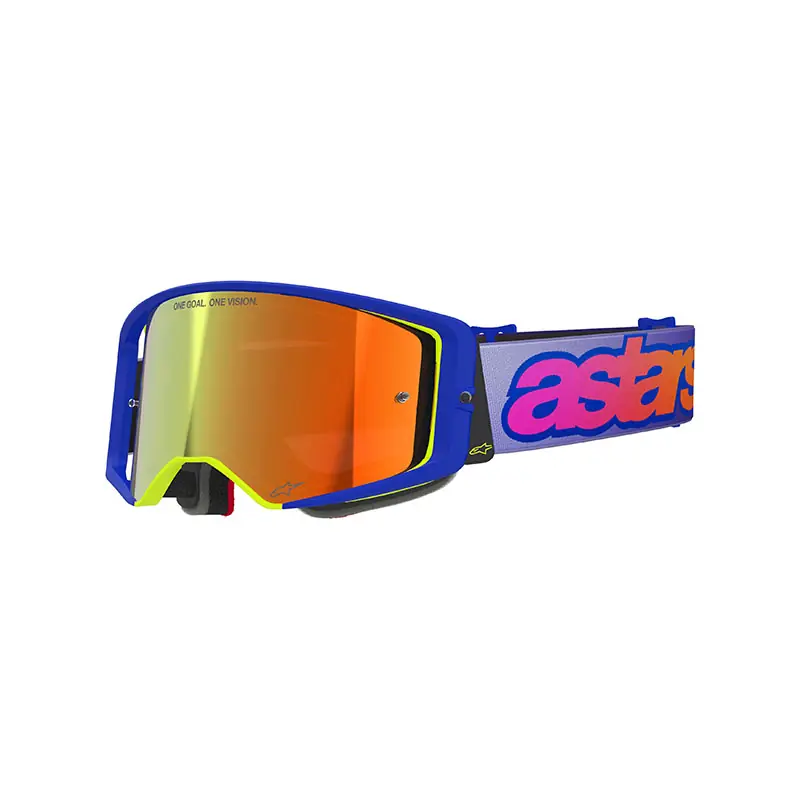 Acquista Ora Maschera Alpinestars Supertech Vision Vista blu-