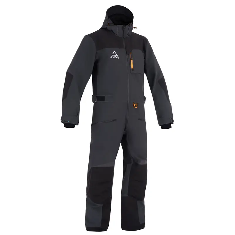 Tuta intera Amoq Rocket V3 Dk grigio nero giallo-XS Sconto