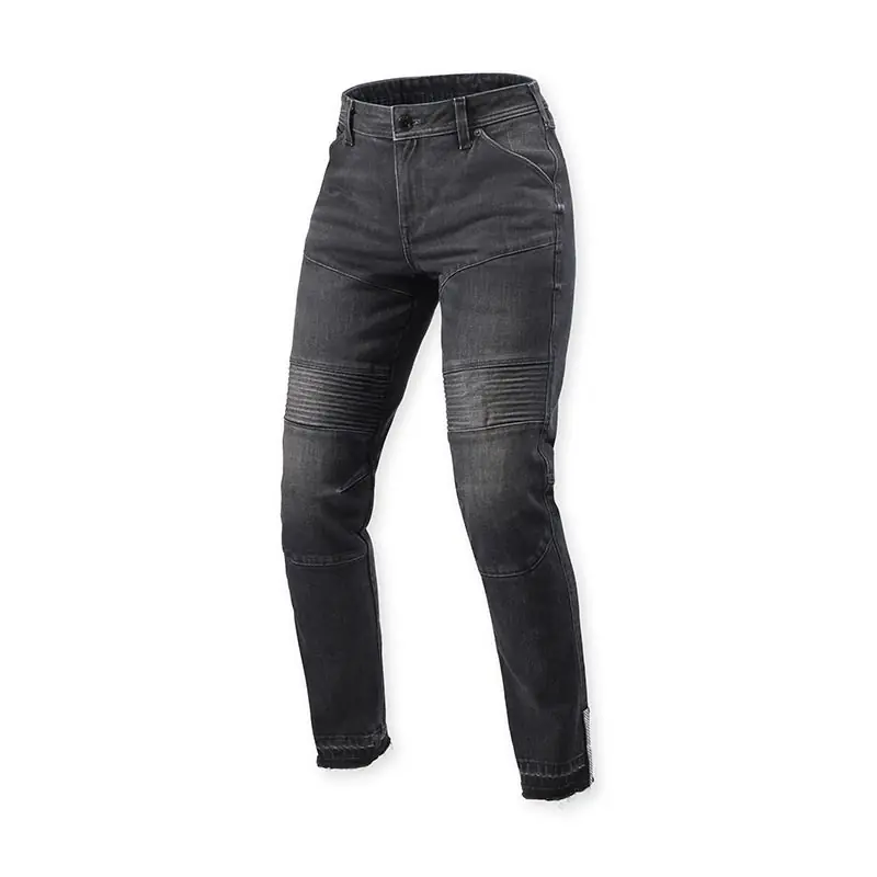 Jeans Donna Rev'It Moto 2 Slim nero-26 Super Prezzo