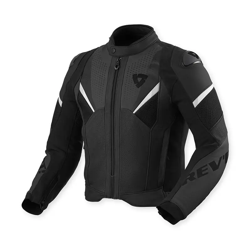 Giacca Pelle Rev'It Automate nero-46 Non Perdere