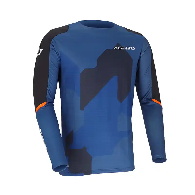 Offerta Limitata Maglia Acerbis X-Duro Winter 3.0 blu arancio-S
