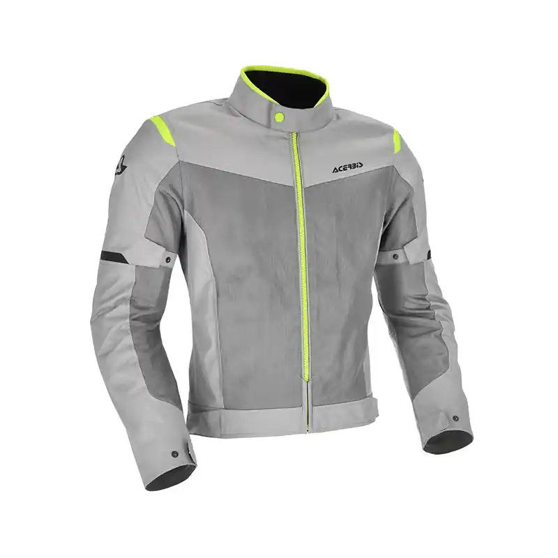 Giacca Acerbis CE Ramsey Vented 2.0 grigio giallo-S Prezzo Conveniente