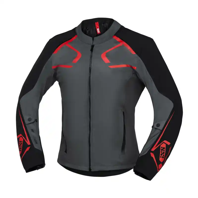 Scelto Dai Clienti Giacca IXS Moto Dynamic grigio nero rosso-S