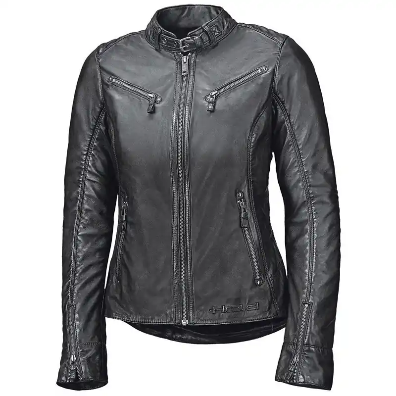Giacca Pelle Donna Held Sabira nero-36 Offerta Limitata