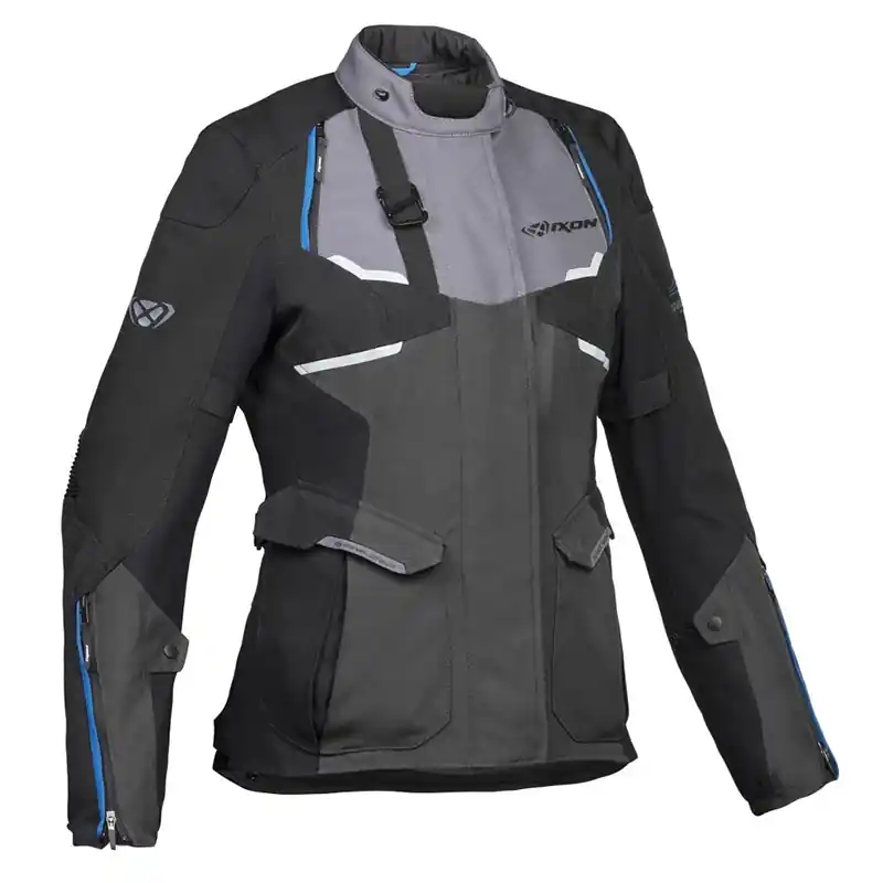 Giacca Donna Ixon Eddas grigio nero blu-L Subito Disponibile
