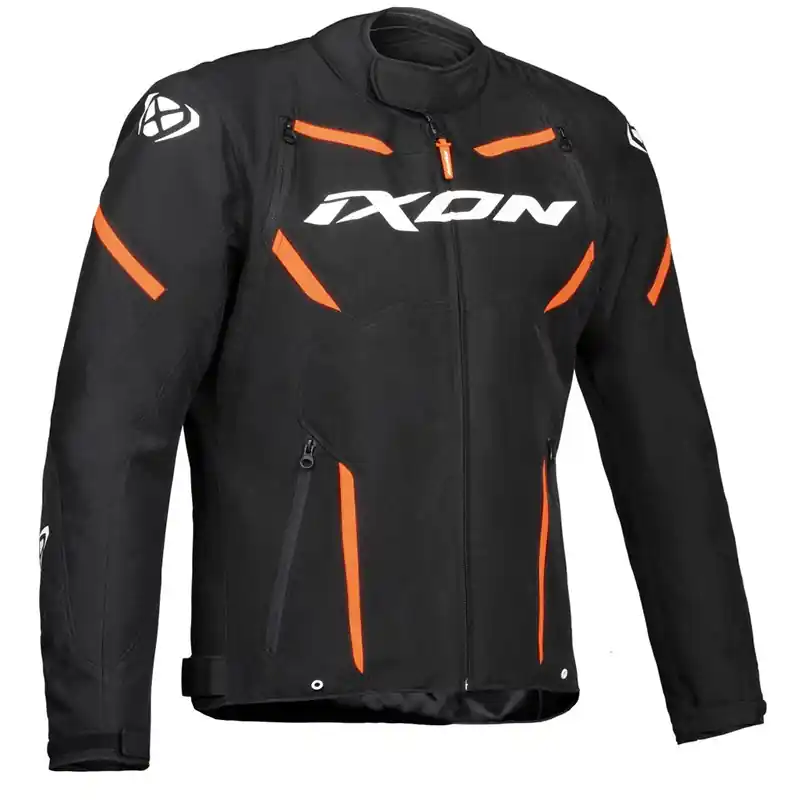 Giacca Ixon Striker nero bianco arancio-M Bestseller