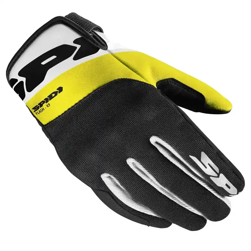 Guanti Spidi Flash-Kp nero giallo fluo-S Ordina Subito