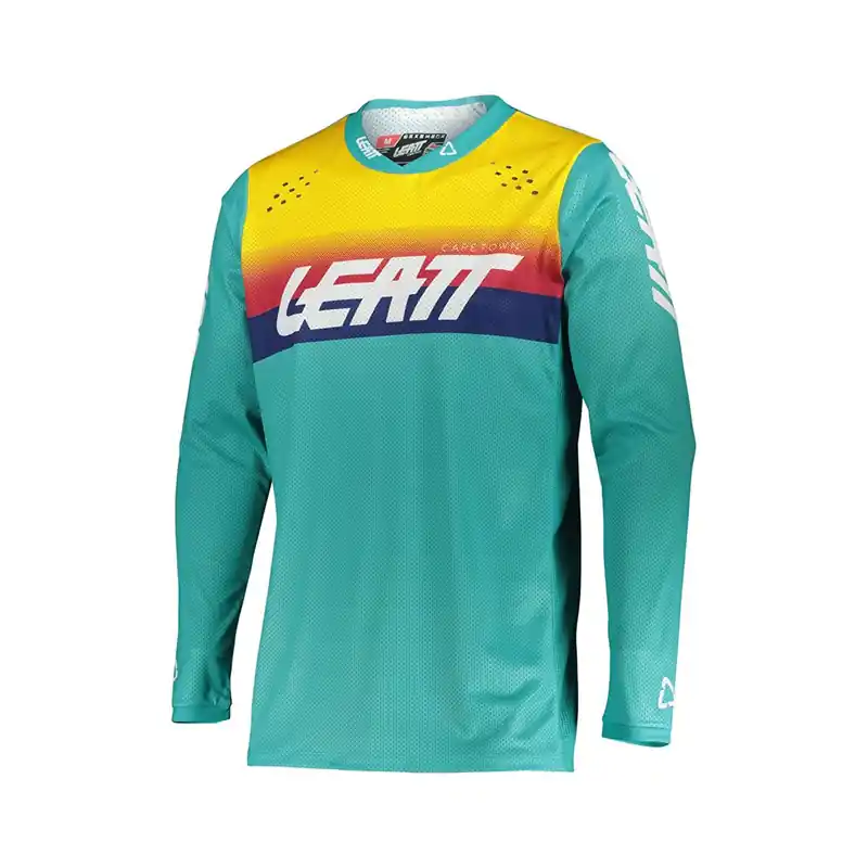 Ultimissimo Modello Maglia Leatt 4.5 Lite blu teal-S