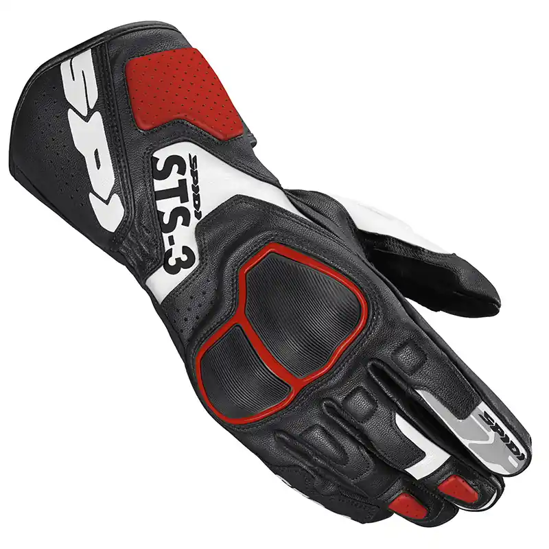 Compra Online Guanti Pelle Spidi STS-3 rosso-S