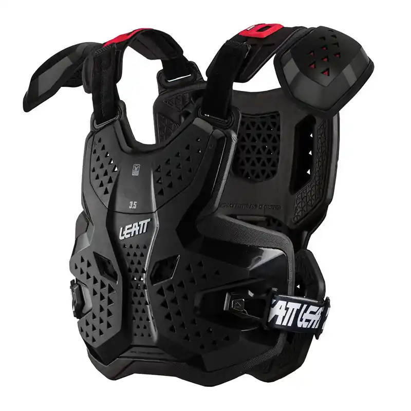 Pettorina Leatt 3.5 Pro nero- Consegna Rapida
