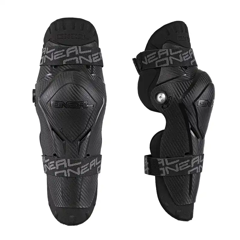 Ginocchiere Bimbo O Neal Pumpgun Mx Carbon nero- Popolare