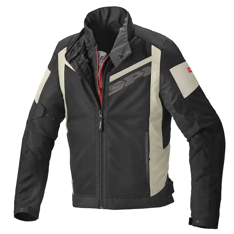 Giacca Spidi Breezy Net H2out sabbia nero-L Popolare
