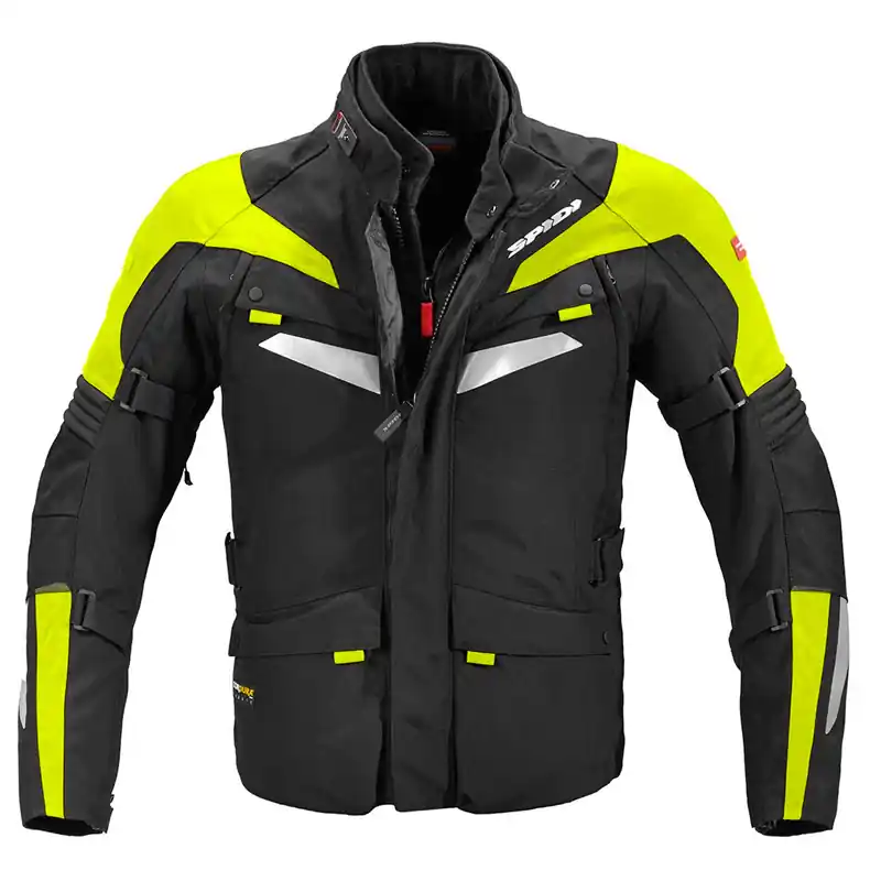 Subito Disponibile Giacca Moto Spidi Alpentrophy nero giallo fluo-2XL