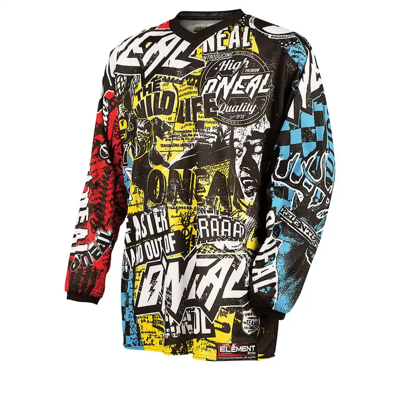 O'Neal Maglia Bimbo Element Wild multicolor-S Spedizione Espresso