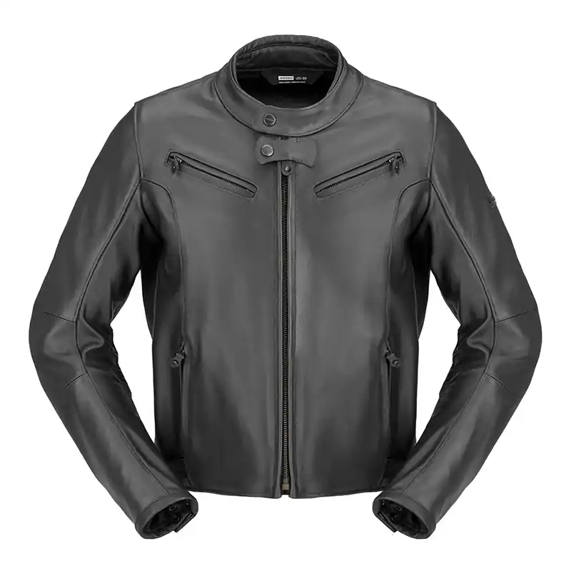 Spedizione Espresso Giacca Pelle Spidi Special nero-
