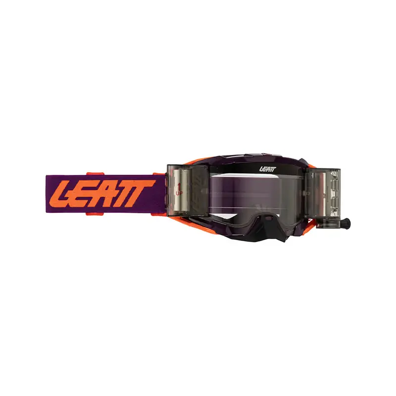A Buon Prezzo Maschera Leatt Velocity 6.5 Roll Off viola-